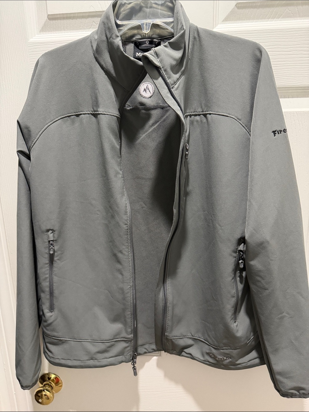 Marmot Men's Light Gray Softshell Jacket